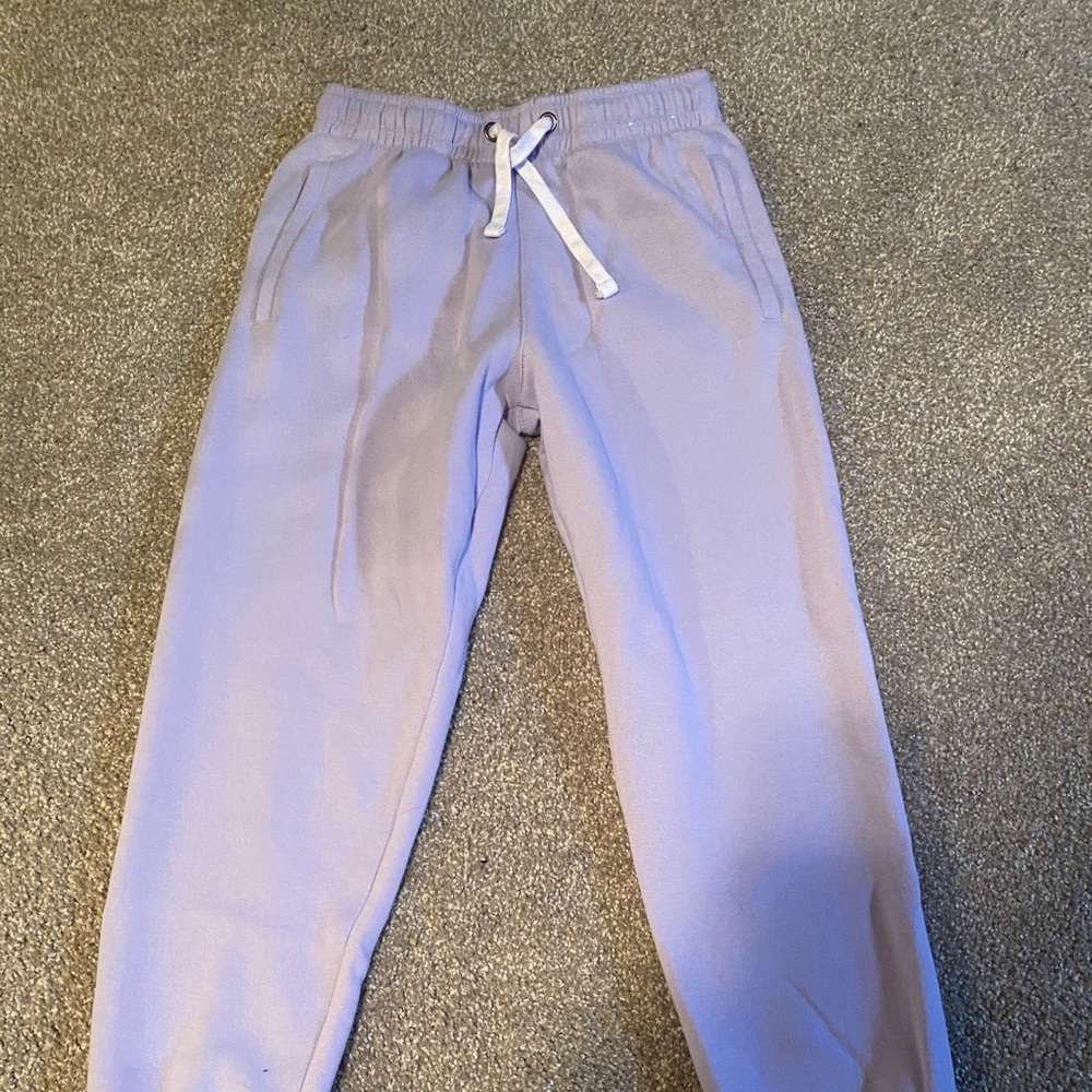 Lavender jogging pants